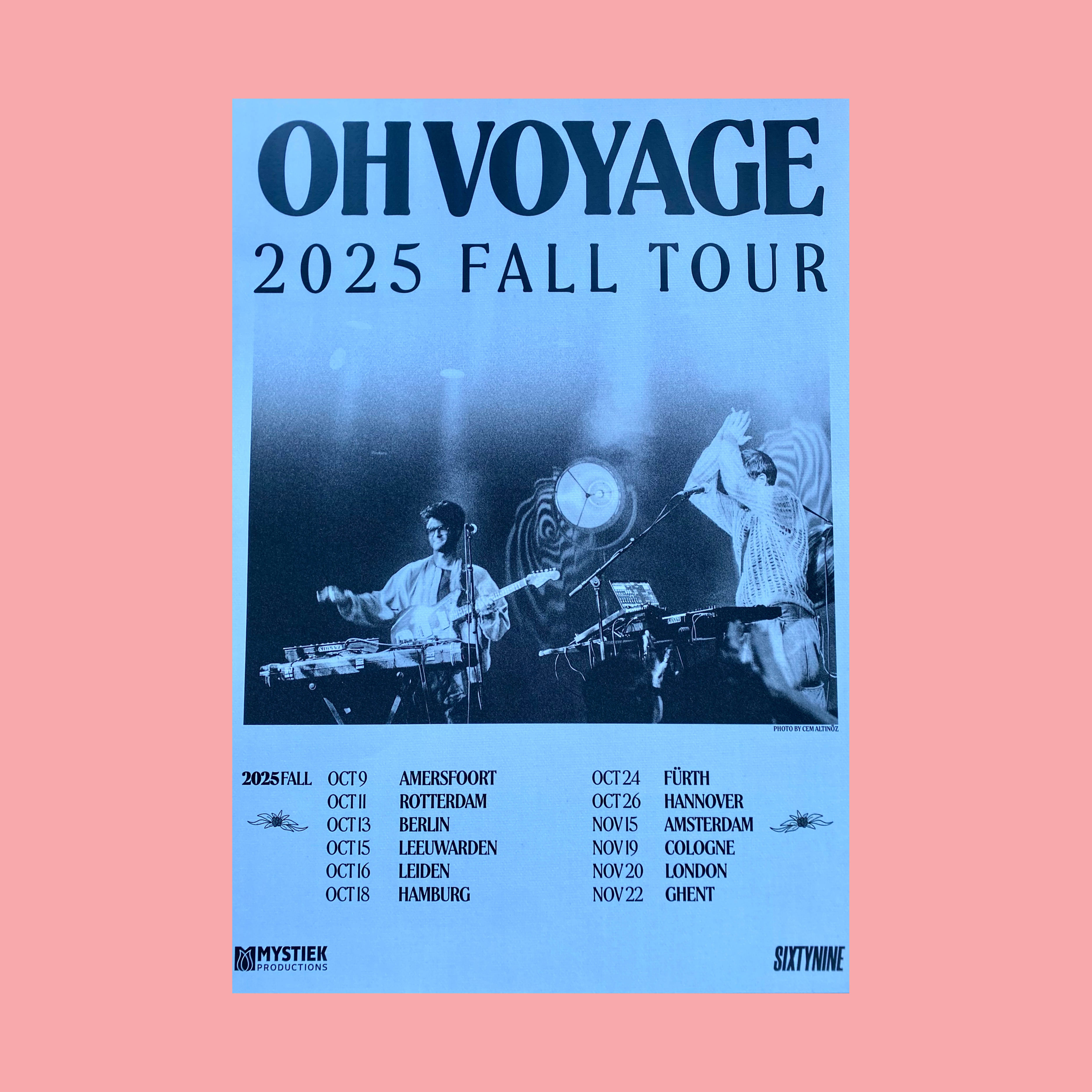 Fall tour 2025 - Poster